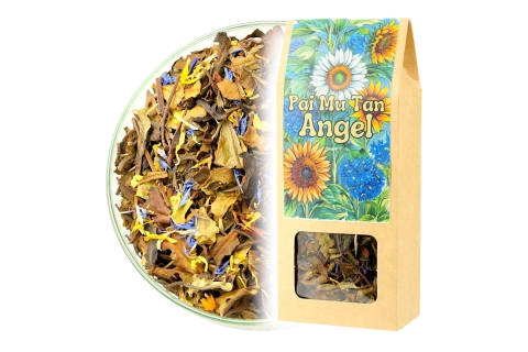 Herbata Biała PAI MU TAN ANGEL (KT) (25g) Anielska Delikatność Czekolady!